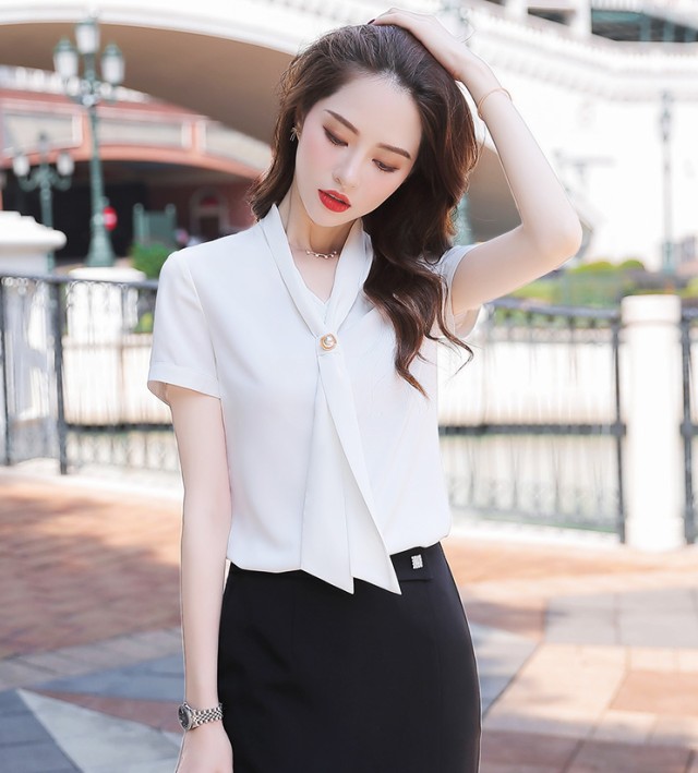 24時間限定 ボウタイブラウス レディース トップス 春夏 ブラウス 半袖 シャツブラウス シンプル 大きいサイズ 3l 4l 5l 通勤服 オフィス きれいめ セール価格 公式 Www Centrodeladultomayor Com Uy