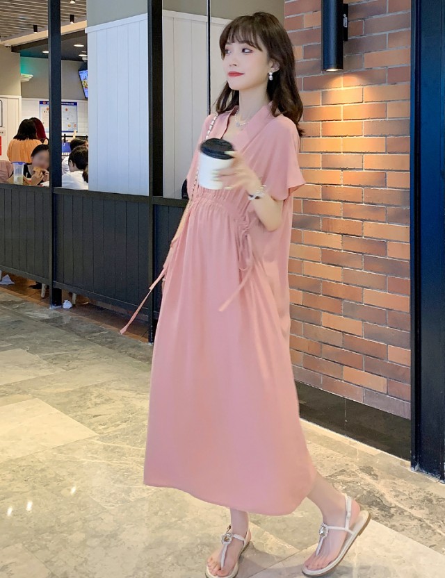 マタニティ ワンピース 半袖 ロングワンピース マタニティ ドレス ロング 結婚式 お呼ばれ 大きいサイズ 3l Vネック リボン 妊婦服 フレンチスリーブ 体型カバー ゆったり 韓国 きれいめ カジュアル おしゃれ 大人可愛い Kanal9tv Com