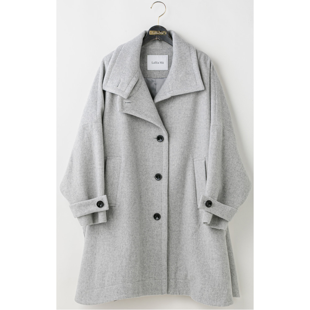 楽天市場】ラリアムー Lallia Mu ボアフード パファー ミドルコート