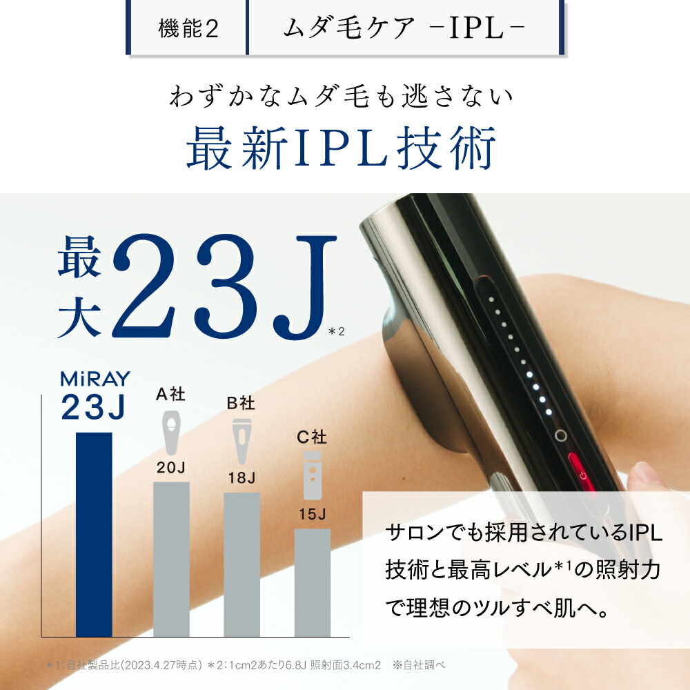 期間限定20,000円OFFクーポン+完売特典中!】脱毛器 MYTREX MiRAY