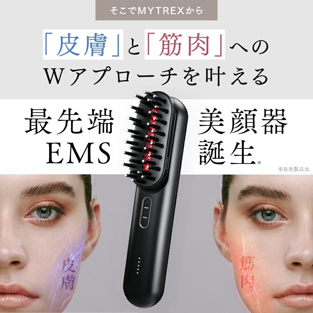 美顔器 EMS 電気ブラシ リフトアップ 目元 口元 トータルリフト 