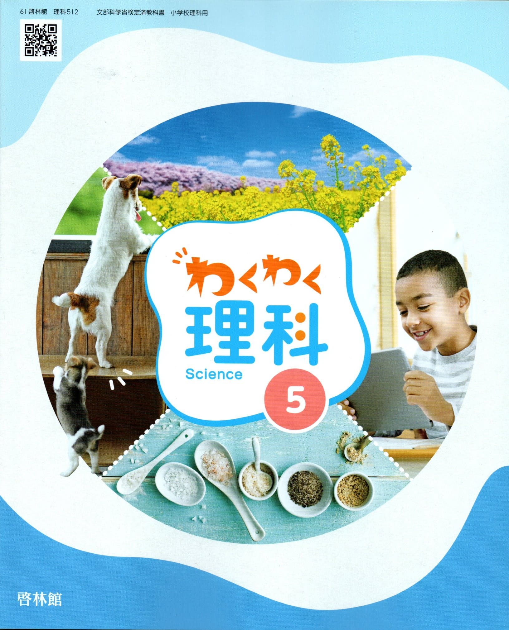令和7年度　小学校6年生 理科 算数 国語 教科書セット 楽天市場】令和7年度版 わくわく理科6年 啓林館 文部科学省検定