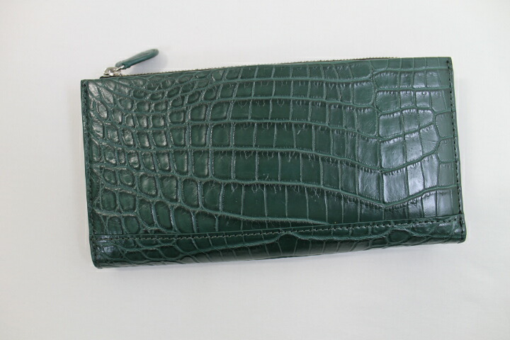 【専用】クロコダイル 財布 本物 マット仕上げ グリーン 緑 ヘンローン社製 楽天市場】【年末営業11%クーポンあり】【ヘンローン社製