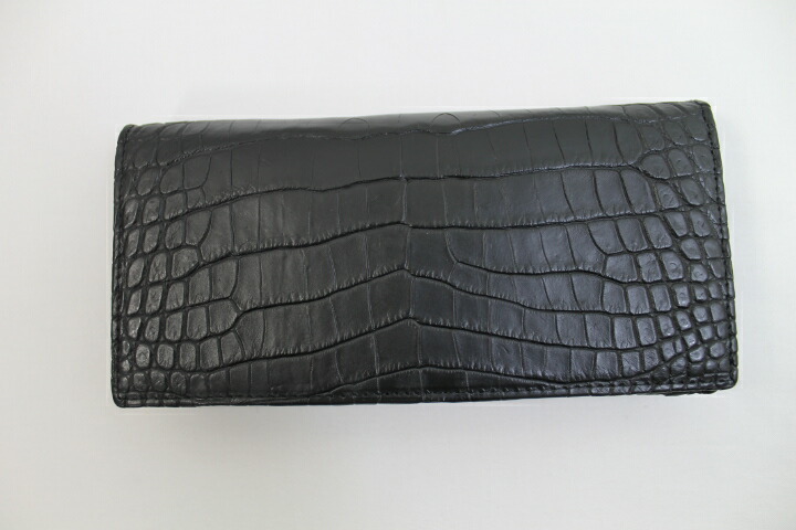 楽天市場】【最上級品】 クロコダイル 財布 長財布 本物 無双 ブラック