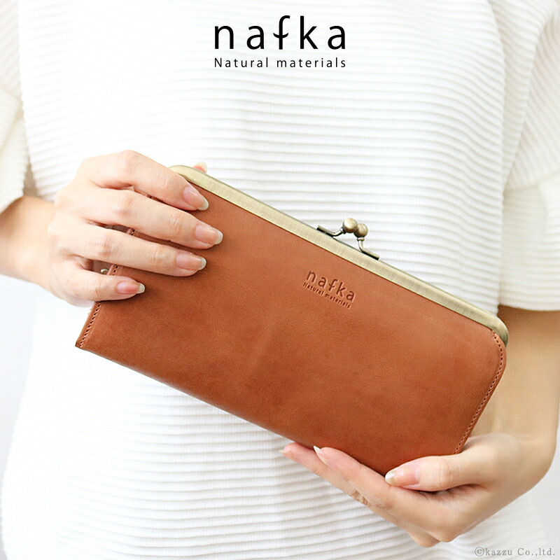 がま口 可愛い 長財布 レディース 日本製 ギャルソンタイプ 可愛い 本革 ロングウォレット 大放出セール Nfk 701 女性 Nafka ナフカ トゥーリシリーズ 薄い 機能性 ロングウォレット 牛革 皮 使いやすい シンプル 小銭入れ有り がまぐち 薄型 送料無料 Smtb K