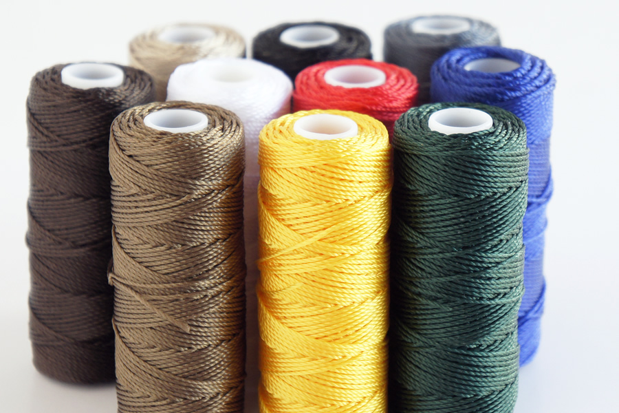 お求めやすく価格改定 手縫いロウビキ糸 太 全16色 20m クラフト社 レザークラフト工具 糸