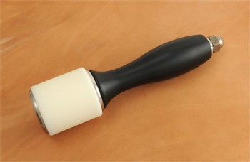 プロ・ラウンドモール(M) (協進エル) レザークラフト工具 レザークラフト材料 ハンドメイド 打ち具 革 プロラウンドモール