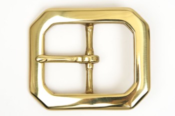 クリップドコーナーバックル45BR バックル レザークラフト金具 レザークラフト クラフト ハンドメイド 革