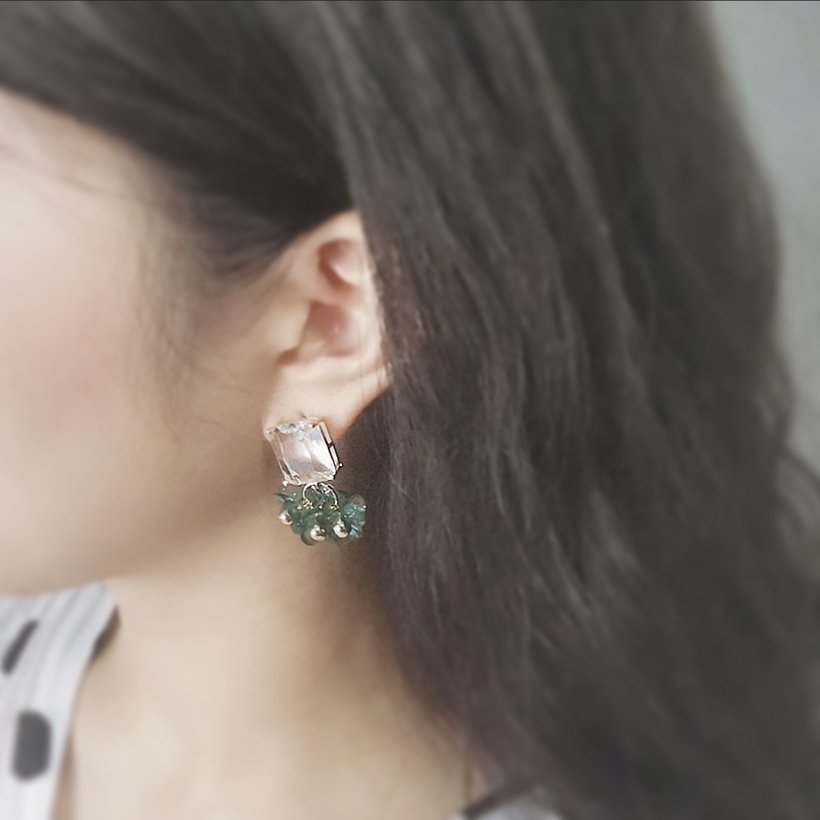 楽天市場 最大半額 クーポン ポイントup 紫陽花 ピアス クリアピアス アジサイ あじさい 大ぶり ピアス ビジュー フラワー ビジューピアス 925 シルバーポスト ゴールド レディース 夏ピアス 夏 春 春ピアス アクセサリー プチプラ 高見え 可愛い 花 クリアピアス