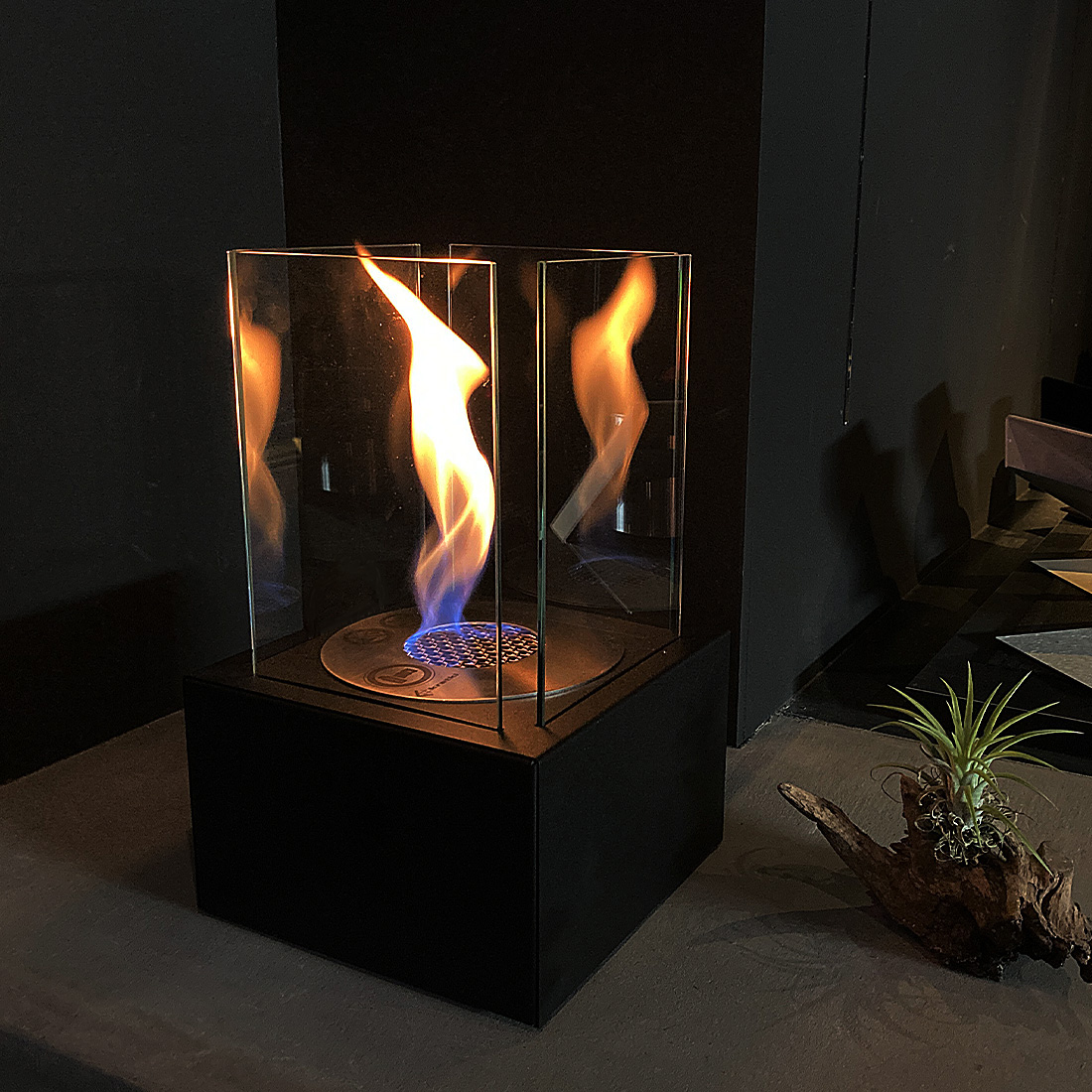 ヨーロッパ製 バイオエタノール暖炉 タンゴ１ ストーブ TANGO1 卓上