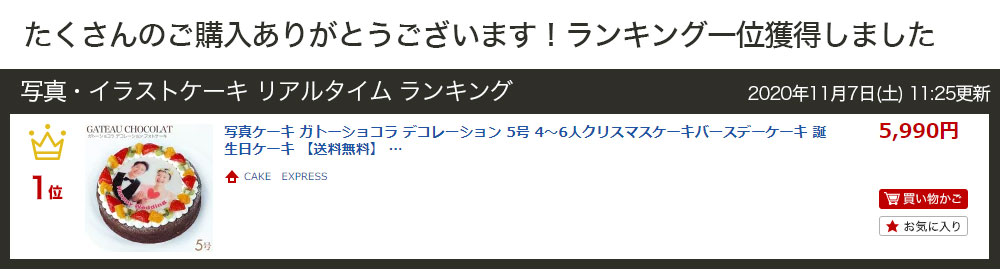 写真ケーキ ガトーショコラケーキ 送料無料 デコレーション 6号バースデーケーキ 誕生日ケーキ