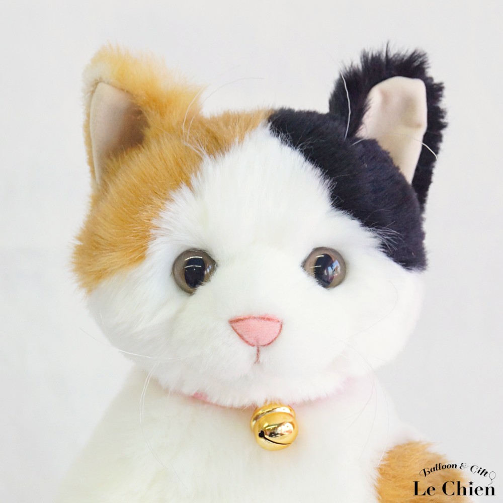 楽天-ねこ• ぬい•ぐるみ しゃべる 三毛猫 みけねこ おしゃべり人形