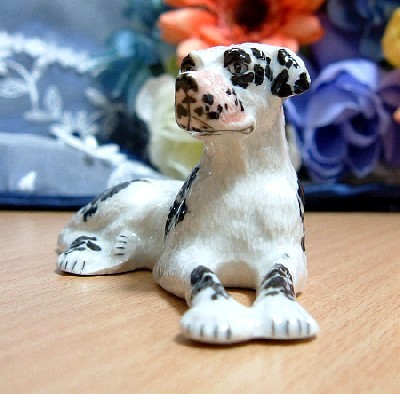 楽天市場】ポインター 置物 オブジェ h6-68po 【送料無料】 イタリア