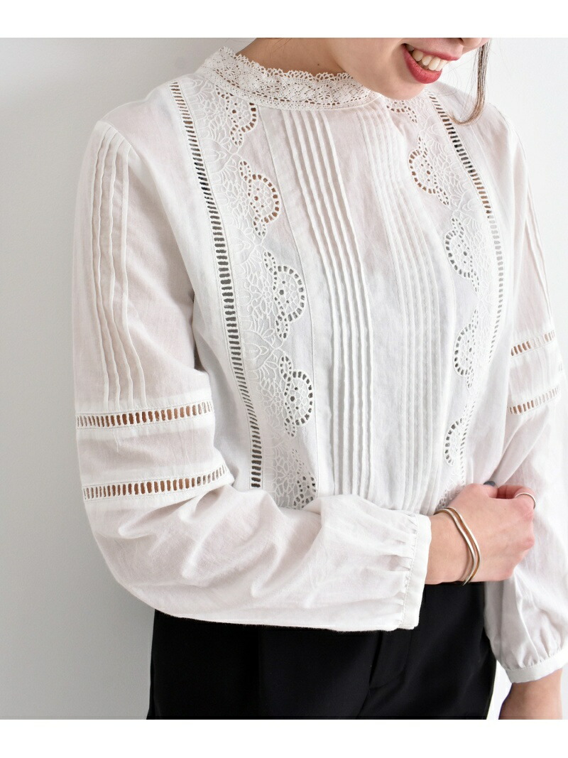 海外輸入 Sale 10 Off カットワークエンブロイダリーブラウス Le Coeur Blanc ルクールブラン シャツ ブラウス シャツ ブラウスその他 ホワイト ブラック Rba E 送料無料 Rakuten Fashion 安い Www Bluewaterhomecare Com
