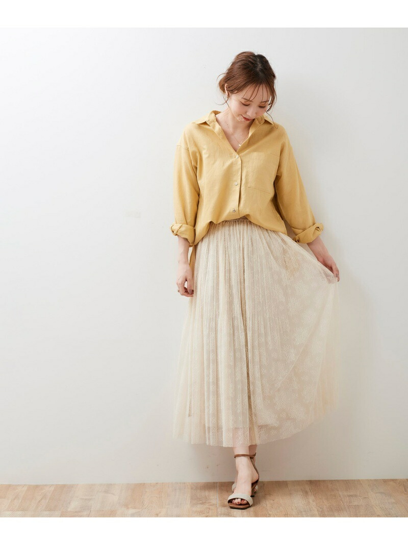 激安単価で 楽天市場 チュールレースプリーツスカート Le Coeur Blanc ルクールブラン スカート プリーツスカート ギャザースカート ホワイト 送料無料 Rakuten Fashion Le Coeur Blanc 信頼 Www Bluewaterhomecare Com