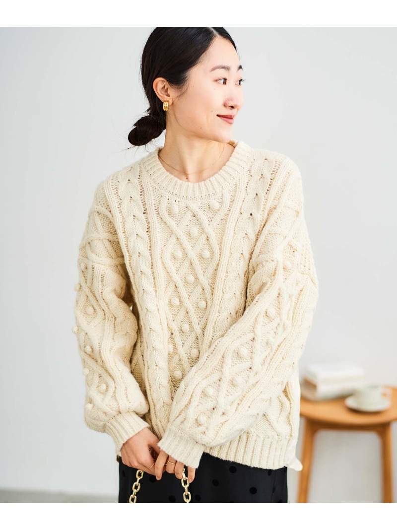 【ROSE BUD】新作 新品未使用 一般販売 売り切れ ハンドメイドニット ROSE BUD】新作 新品未使用 一般販売 売り切れ ハンドメイドニット