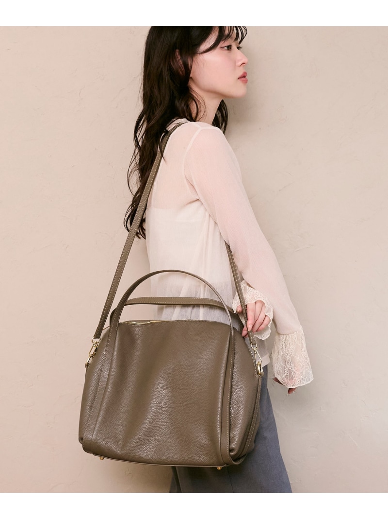 MILLELA FIRENZE 2WAYボストンバック le.coeur blanc ルクールブラン バッグ ボストンバッグ ブラウン ブラック【送料無料】[ Fashion]
