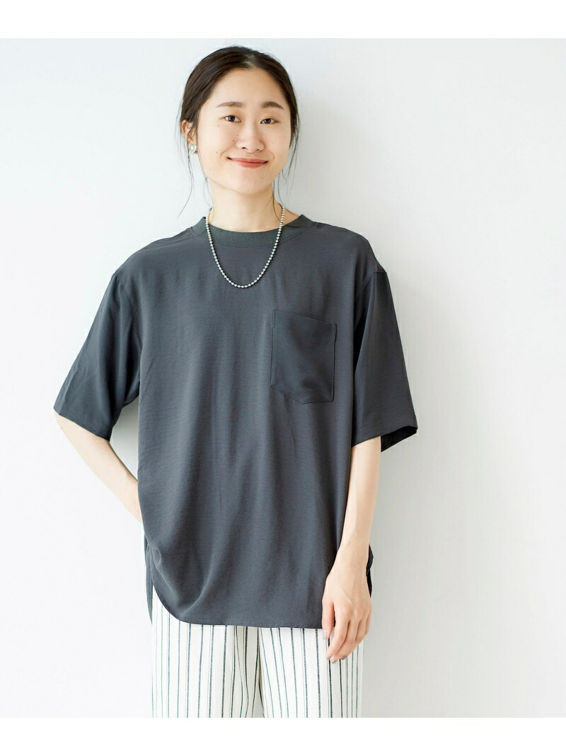 ジョーゼットリブカラーtブラウス Le Coeur Blanc ルクールブラン シャツ ブラウス シャツ ブラウスその他 グリーン ホワイト グレー 送料無料 Rakuten Fashion Rvcconst Com