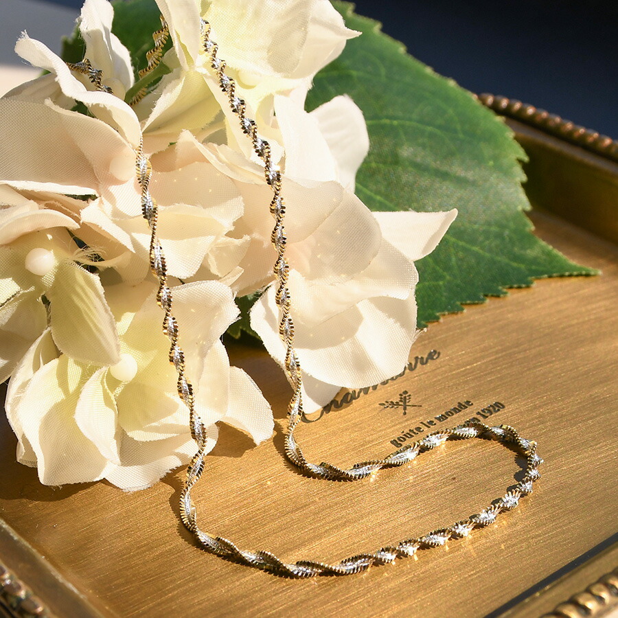 楽天市場】イタリア製 シルバー 三つ編み ボールチェーン SV925 KA64