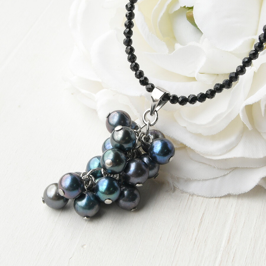 楽天市場】18mm 白蝶真珠 ダイヤモンド K18WG ペンダントトップ