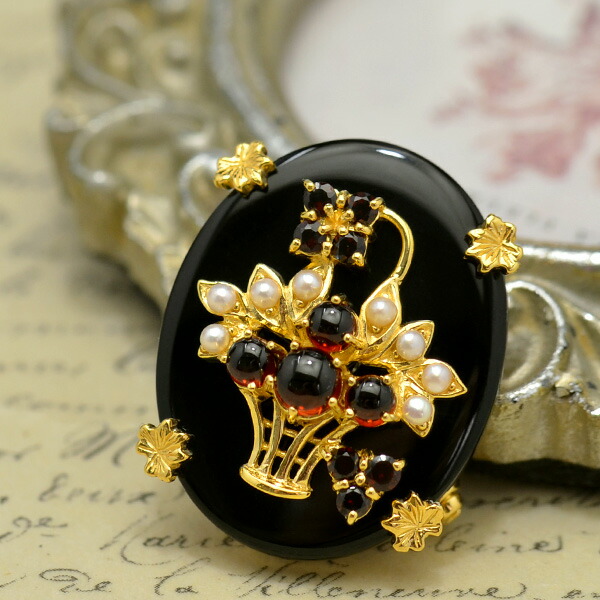 楽天市場】碌山 スカイブルートパーズ ルビー ふくろう ブローチ