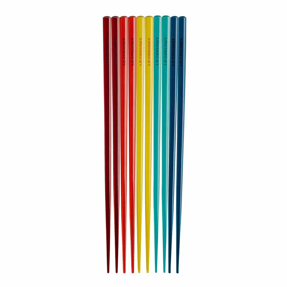 LE CREUSET◇オーバル・ボール 23cm レインボー/5色セット LE CREUSET