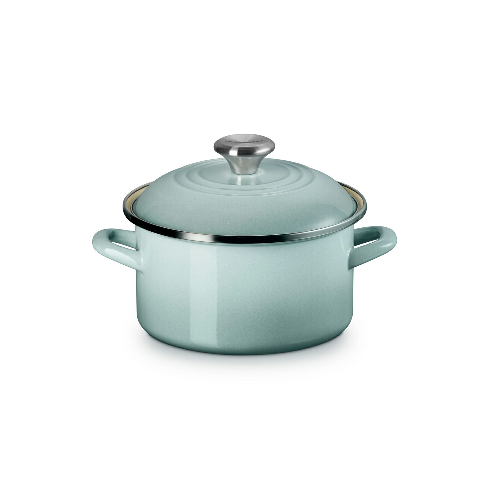 LE CREUSET ミントグリーン 両手鍋 EOS 18cm LE CREUSET ミントグリーン 鍋 18㎝ LE CREUSET - ル・クルーゼ