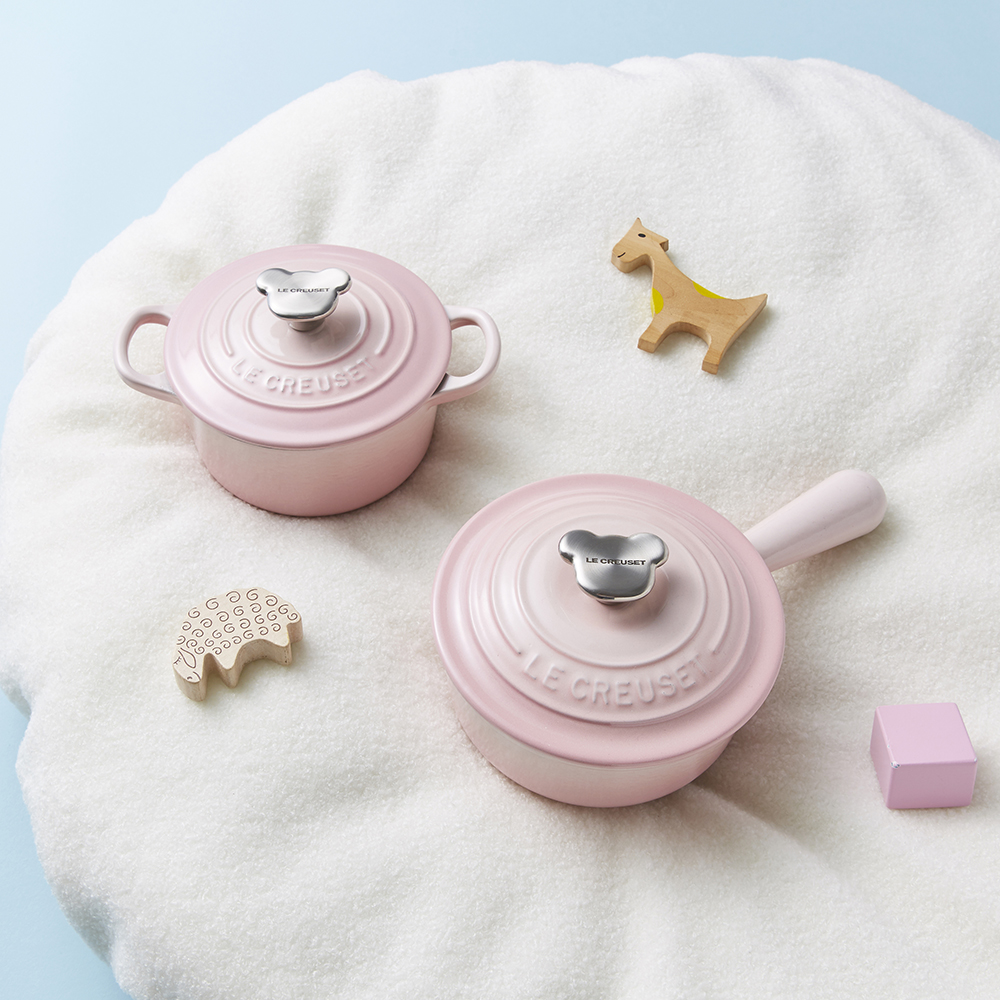 シェルピンク 16cm ソースパン 16cm ル クルーゼ クルーゼ ル シェルピンク ベアーツマミ ソースパン Creuset ベビー ルクルーゼ るくるーぜ Le 出産祝い ギフト 送料無料 ホーロー 鍋 ソースパン お食い初め ル クルーゼ公式ショップル クルーゼ 鋳物ホーローウェア 鍋