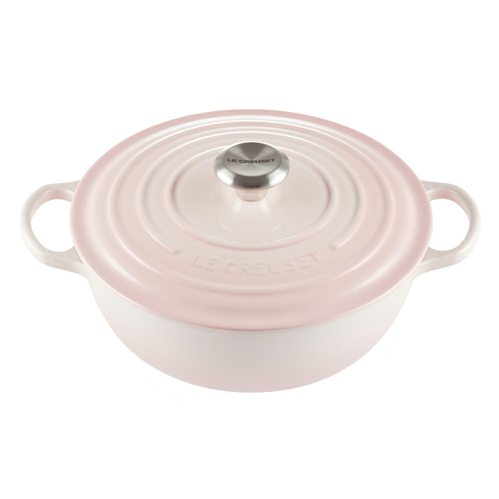 シグニチャー マルミット 26cm シェルピンク 公式 ル クルーゼ 26cm ルクルーゼ るくるーぜ るくるーぜ 鍋 Le Creuset ホーロー 鍋 送料無料 結婚祝い プレゼント 贈り物 ギフト お祝い21 出産内祝い 結婚内祝い 誕生日プレゼント 新生活 ル クルーゼ公式ショップル