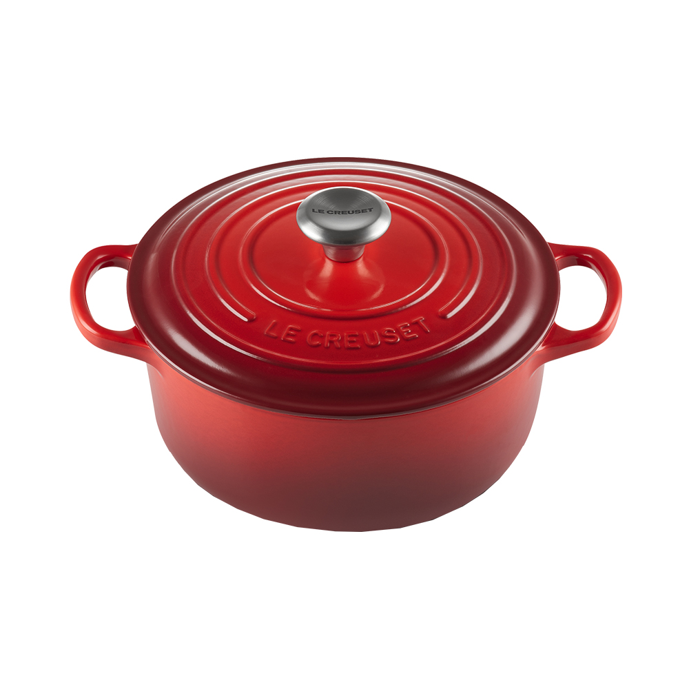 LE CREUSET - ルクルーゼ ココット ロンド 両手鍋 1点 26㎝ SU3045Qの+