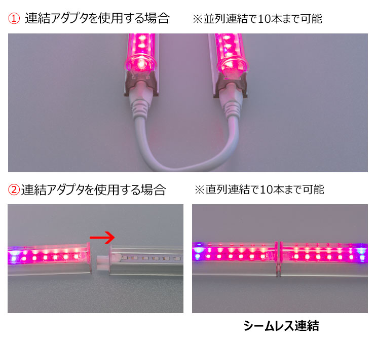 楽天市場 25本セット Led 植物育成ライト Led蛍光灯 40w 器具一体型 直管 T5 Led 直管蛍光灯 Led蛍光管 天井照明 間接照明 棚下照明 ショーケース照明 バーライト 取付金具付き Ledランプ 植物育成用 Led Led電球 照明のbrite