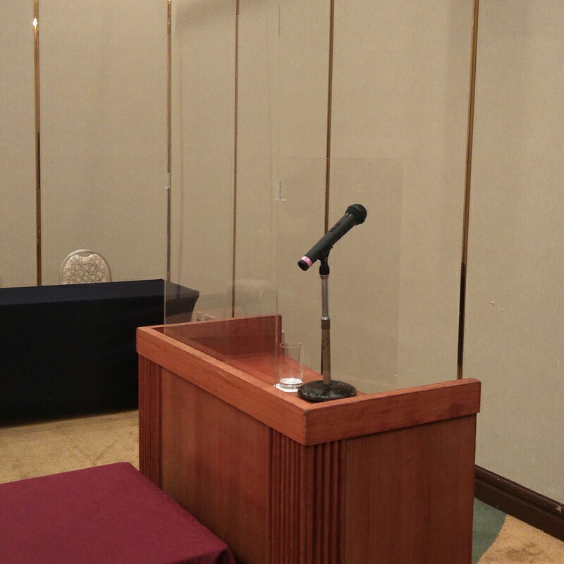 3面飛沫防止パーテーション 蔓延防止 スタンド コの字 飲食店 会計 H900mm 飛沫対策 割引クーポン配布中 司会者台 コの字 間仕切り まん防 2枚セット 感染対策 事務所 入り口 店舗 飛沫防止用アクリルパネル テーブル アクリルパネル板 三面 飲食店 まん延防止等重点