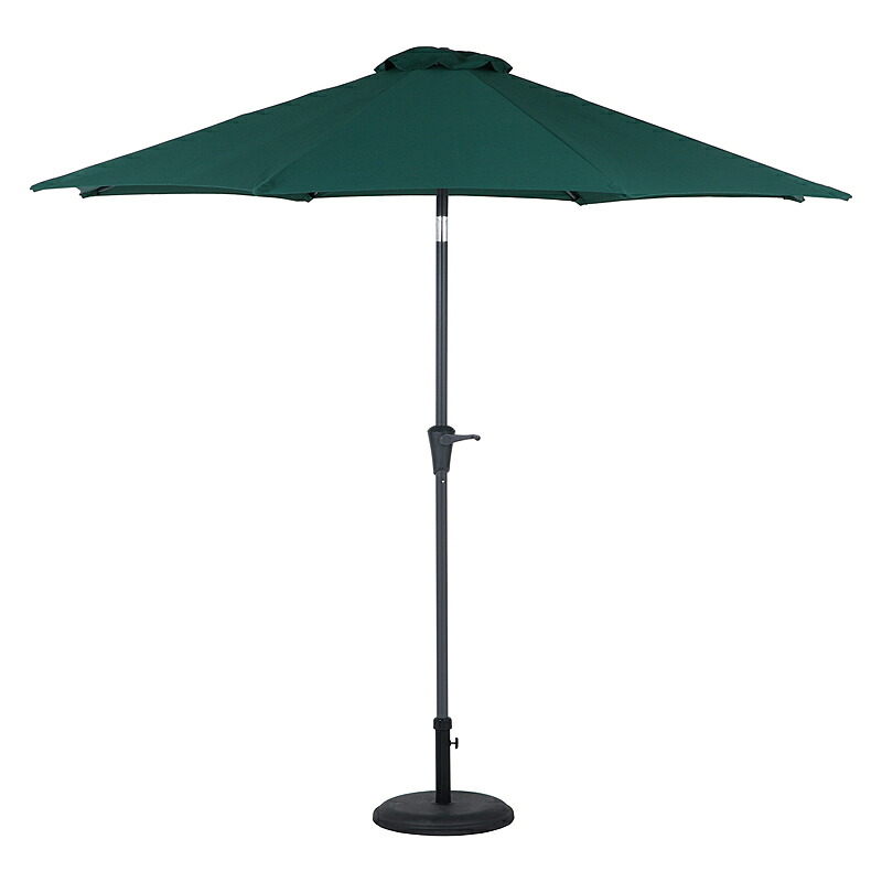 アルミパラソル 270cm グリーン【85184】｜ミノクニ商店