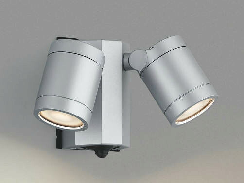 コイズミ照明装置 LED防雨型注目の的 室外 人感検出器付 2700K白熱電球色