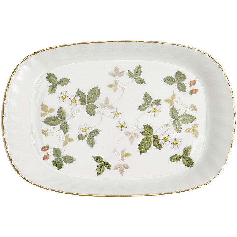 楽天市場】ウェッジウッド ワイルドストロベリー スクエア トレイ