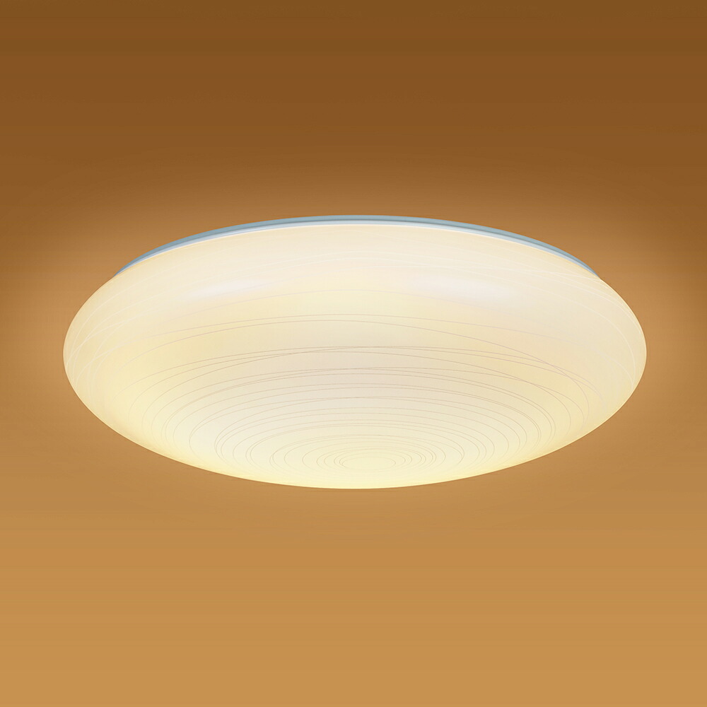 ホタルクス LEDシーリングライト 引掛シーリング対応 調光 和風 和室 糸巻き柄 LIFELED'S 電球色2700K 3900lm 35W ホタルック機能 安らぎモード 17,582円