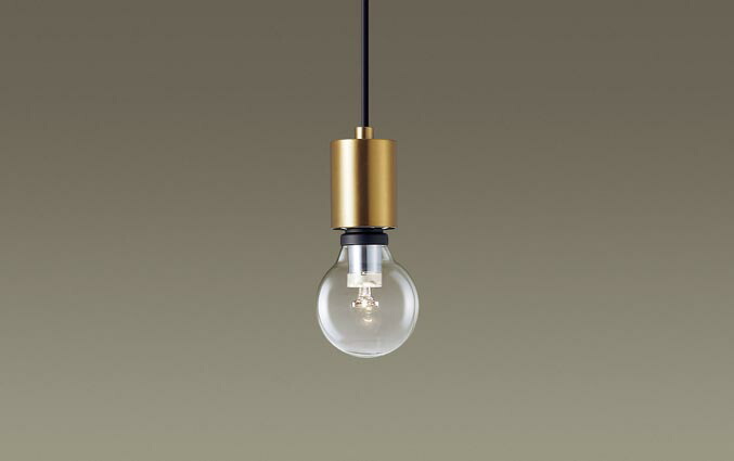 クリアランプペンダントライト 真ちゅう色 シンプル 天井直付タイプ E26口金 LED電球交換可能 電球色｜ミノクニ商店