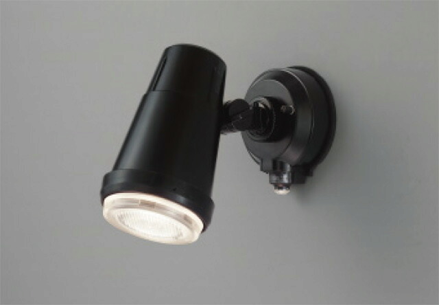 東芝ライテック LEDスポットライト LED防犯灯 LED屋外ブラケット 裏口 勝手口 玄関灯 庭 駐車場 カーポート ガーデンライト 人感センサー 器具のみ ランプ別売｜ミノクニ商店