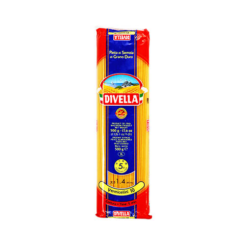 ディヴェッラ DIVELLA No.10 ヴェルミッチェリーニ 1.4mm 500g 包装不可画像
