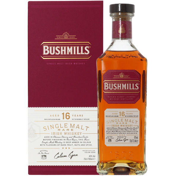 BUSHMILLS 16年 シングルモルトウイスキー 楽天市場】ブッシュミルズ シングルモルト 16年 アイリッシュ