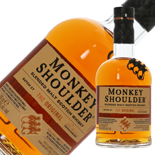 楽天市場】モンキーショルダー 700ml 40度 正規品 ニューラベル Monkey
