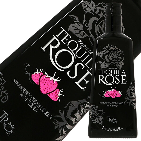 【楽天市場】テキーラローズ ストロベリークリーム 15度 750ml：酒類の総合専門店 フェリシティー