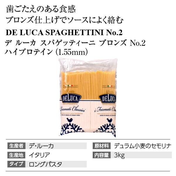 市場 包装不可 No.2 1.55mm ブロンズ ルーカ スパゲッティーニ デ