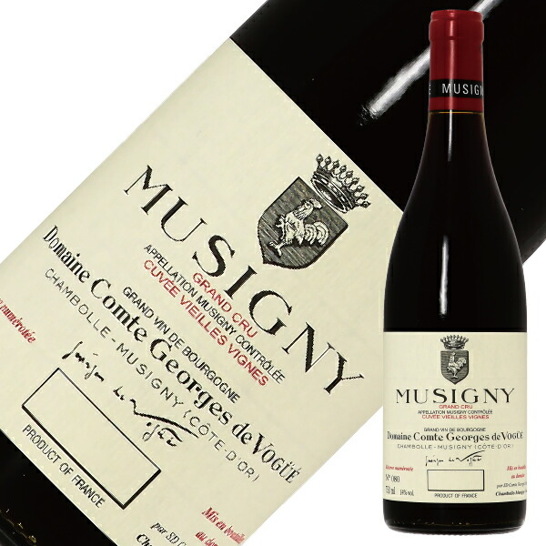 楽天市場】コント ジョルジュ ド ヴォギュエ ミュジニー ヴィエイユ