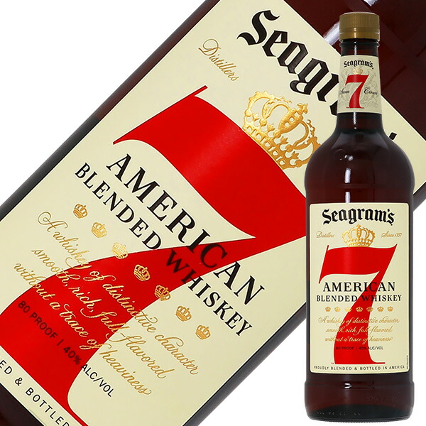 楽天市場】シーグラム 7クラウン 1000ml 40度 (Seagram`s Seven