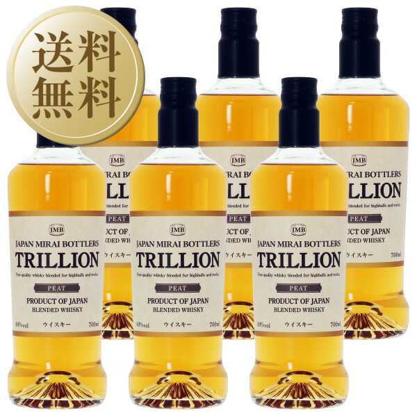楽天市場】【送料無料】トリリオン ブレンデッド ウイスキー 40度 箱