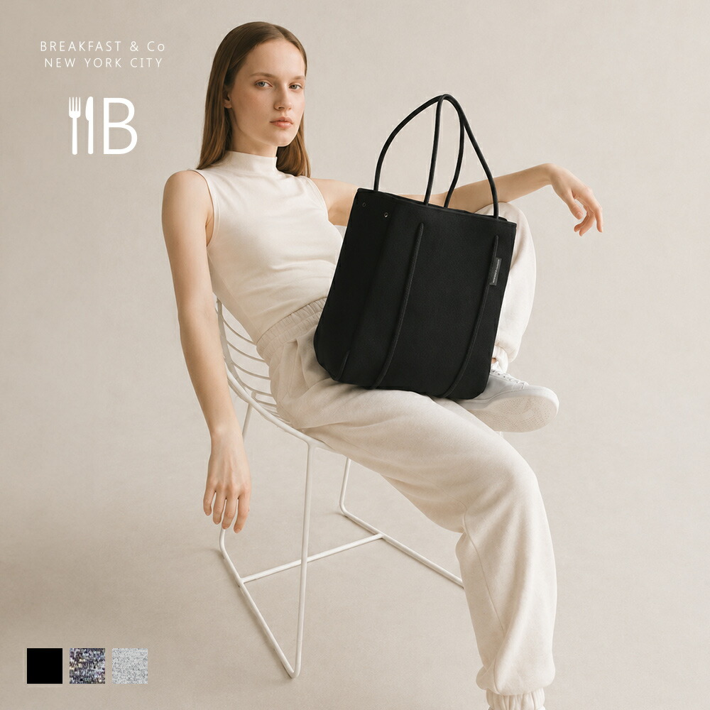【20%OFF★百貨店SALE】★取っておく受け付け中★BREAKFAST \u0026 Co NYC library bag ZIP S 縦長 ネオプレン トートバッグ マザーズ御徒面子 御徒面子 エコ御徒面子（willow bay state of escape 邦 オブ エスケイプ 猥りがましいな方も）