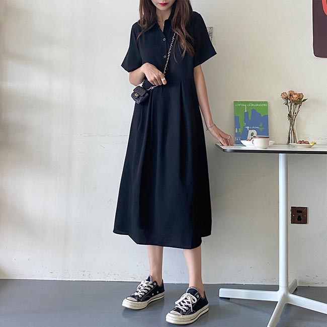 楽天市場】ロングワンピース マキシワンピース マキシ丈 マキシワンピ