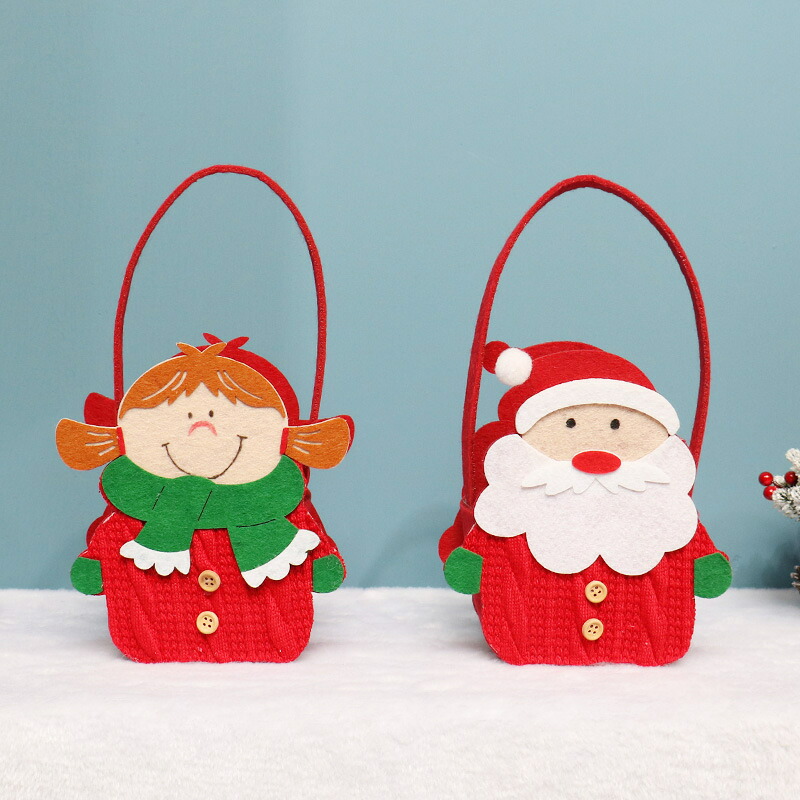 クリスマス ギフトバッグ プレゼント 雪ダルマ トナカイ サンタクロース ラッピング 袋 パーティー サンタ プレゼント用 お菓子入れ インテリア 雰囲気 おしゃれ 可愛い