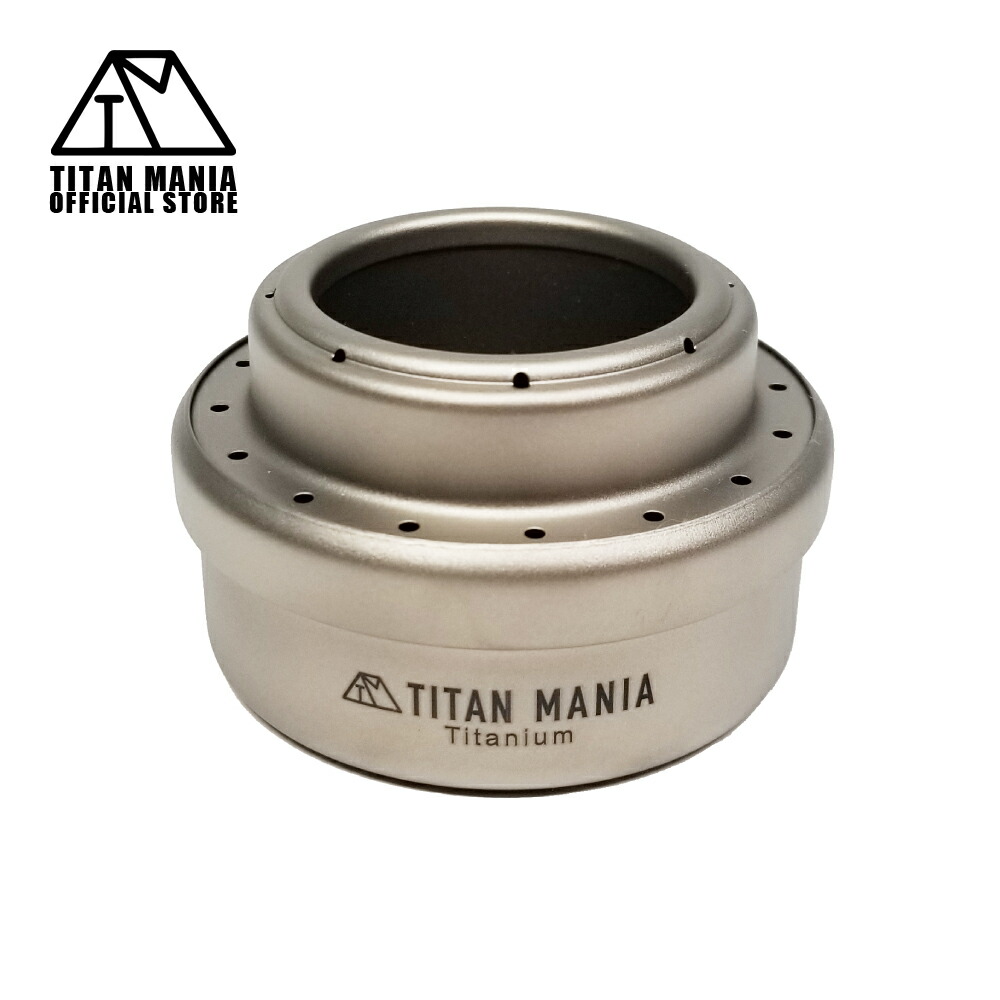 楽天市場】TITAN MANIA(チタンマニア) アルコールストーブ チタン製